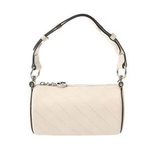 GUCCI White Leather Shoulder Bag